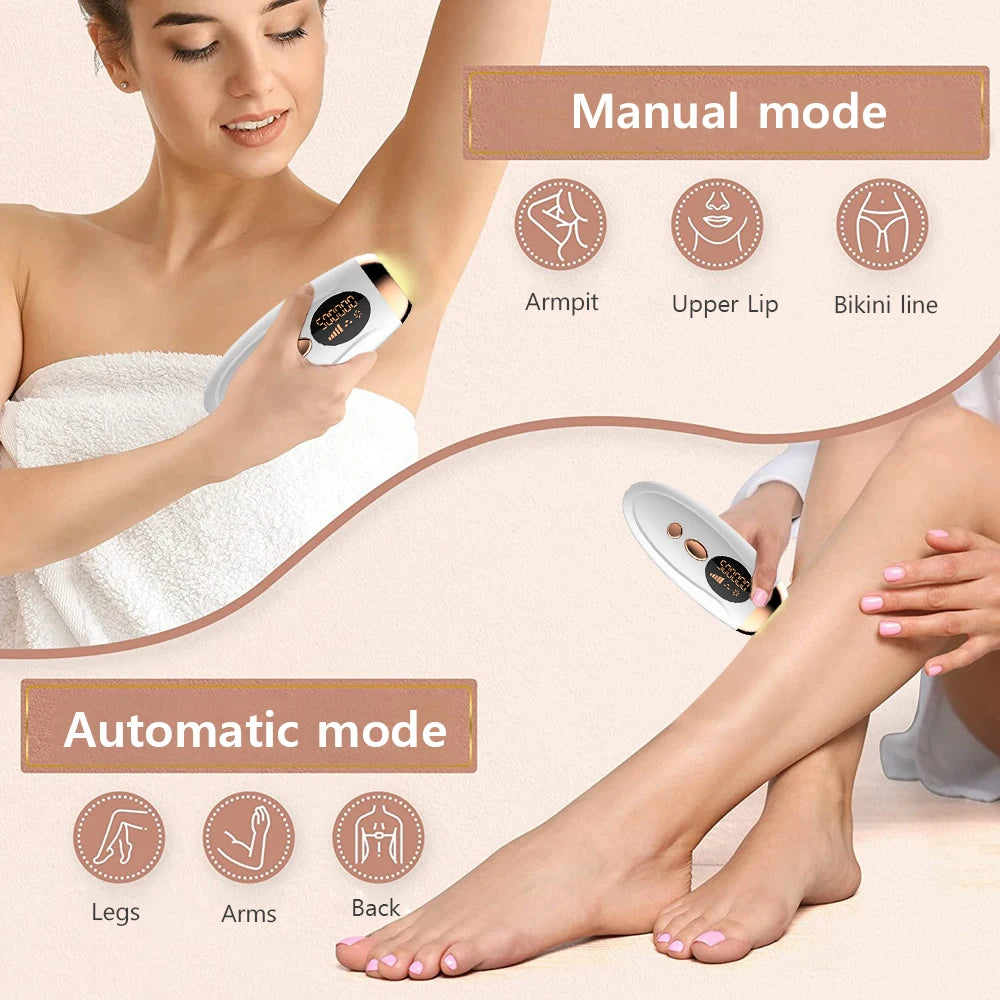 SkinPure™ IPL Laser Hair Removal Device