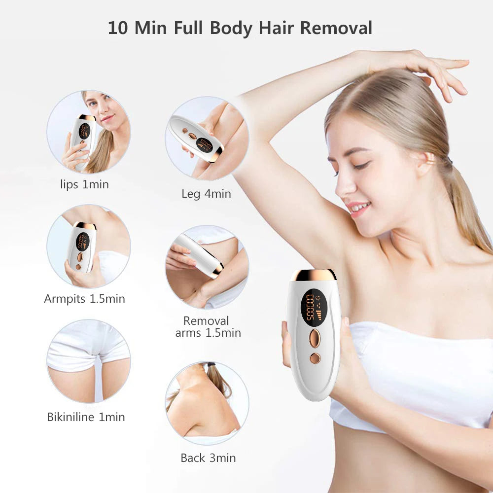 SkinPure™ IPL Laser Hair Removal Device